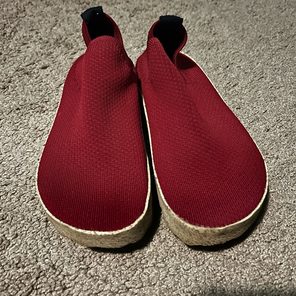 Asportuguesas Sporty Red Slip-On Shoes